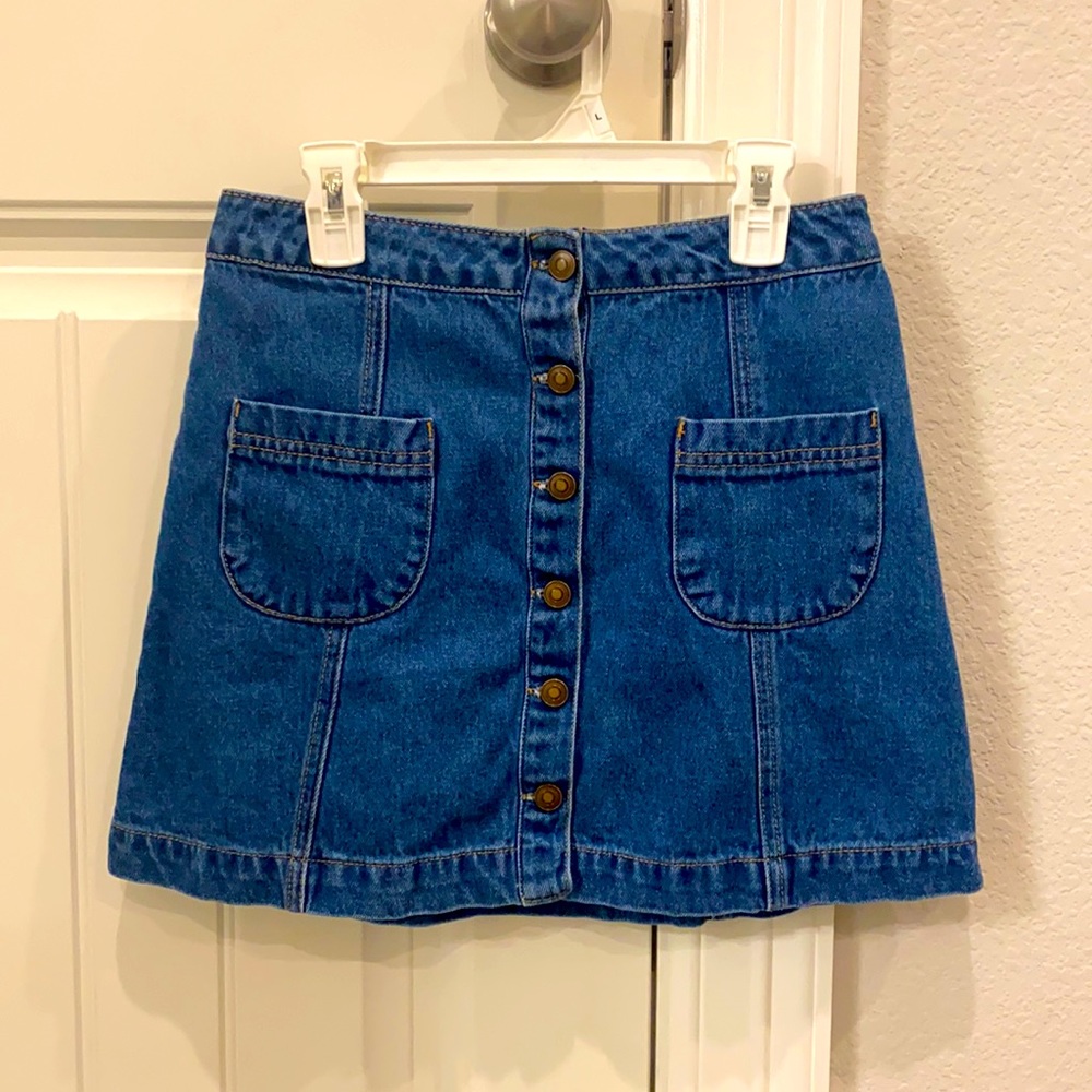 Forever 21 Jean Skirt
